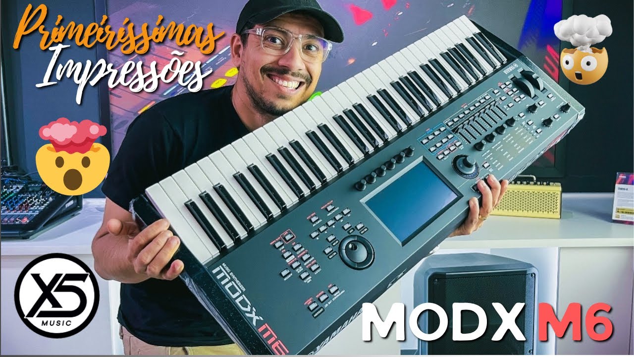 MODX-M6 YAMAHA - Primeiríssimas Impressões