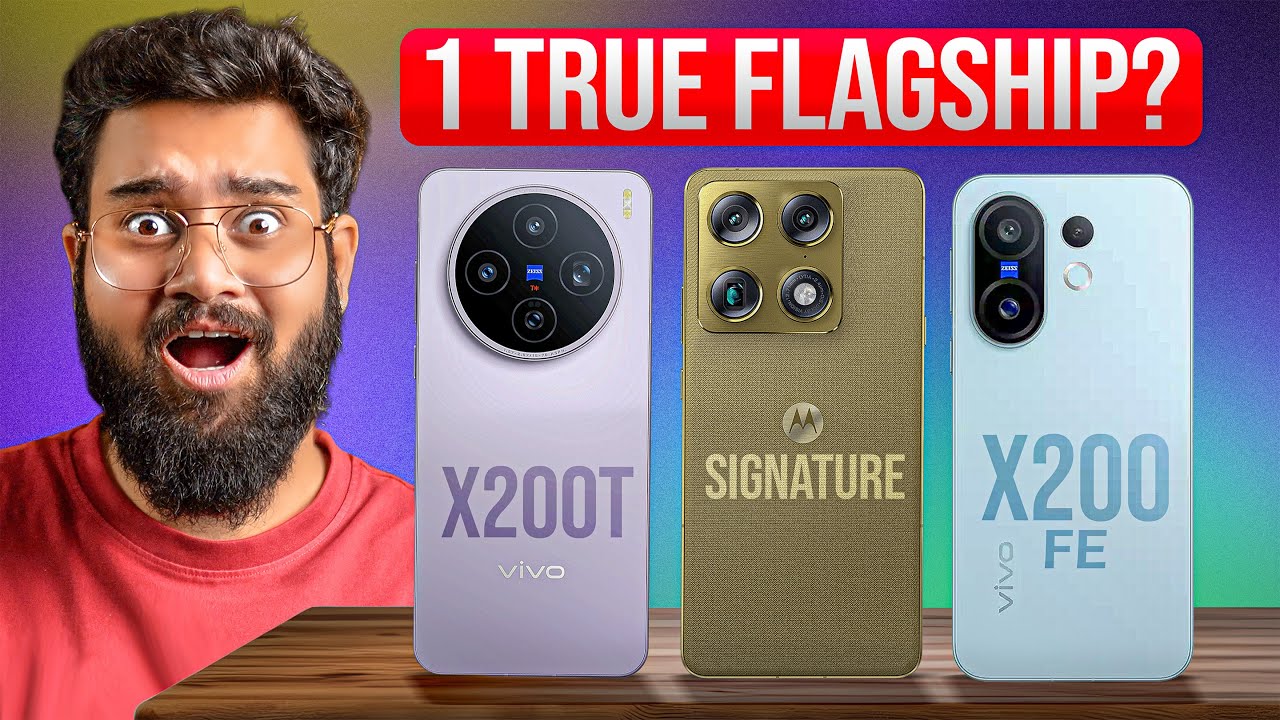vivo X200T vs Motorola Signature vs Vivo X200 FE 🔥 Only 1 KING??