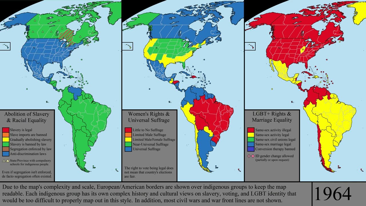 The History of Civil Rights in the Americas: Every Year