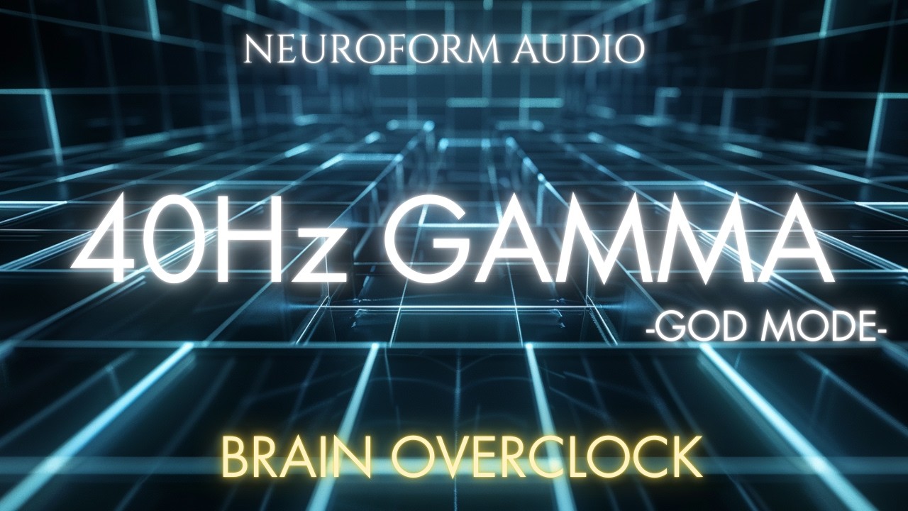 40Hz Gamma Waves for Financial Modeling & Complex Logic | Hyper-Focus Protocol
