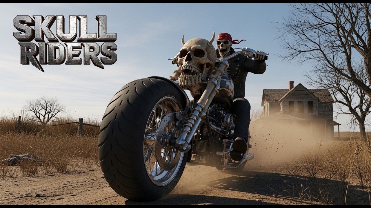 Wild Skull Desert Ride #desertride #wildskull #rockoutlaw #bikerrock #freedomroad