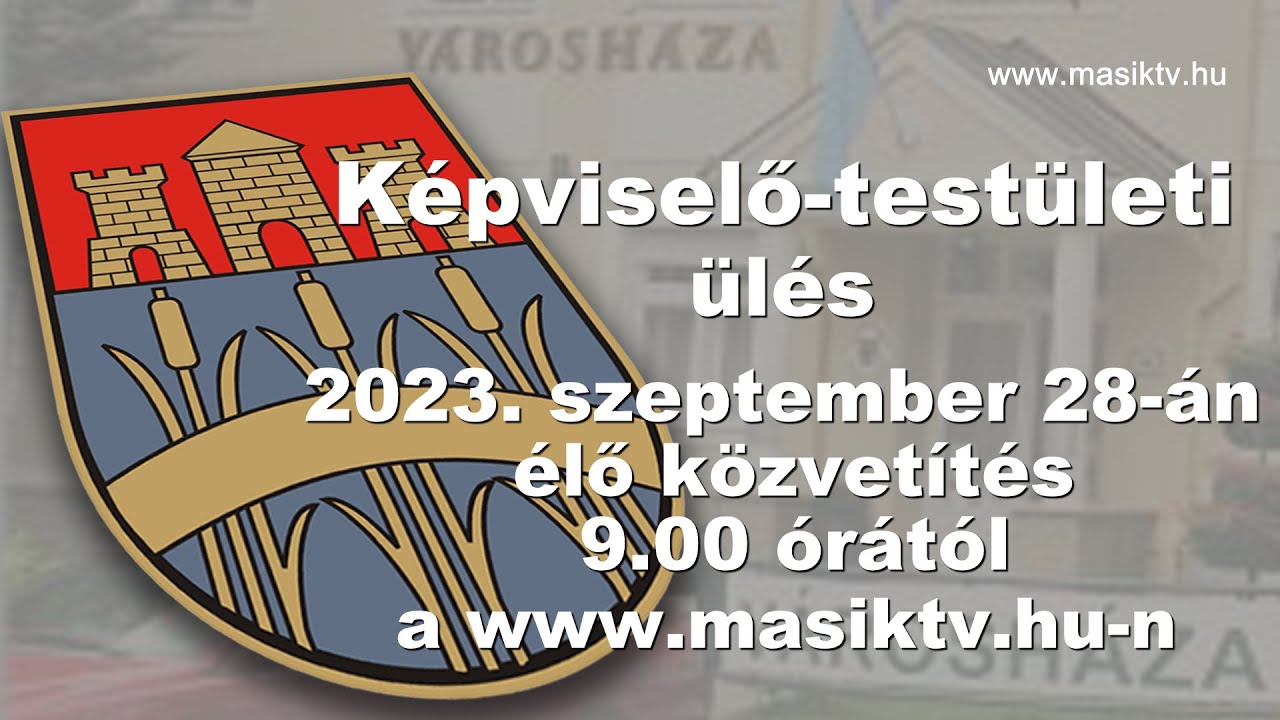 Képviselő-testületi ülés Dombóvár 2023. szeptember 28.