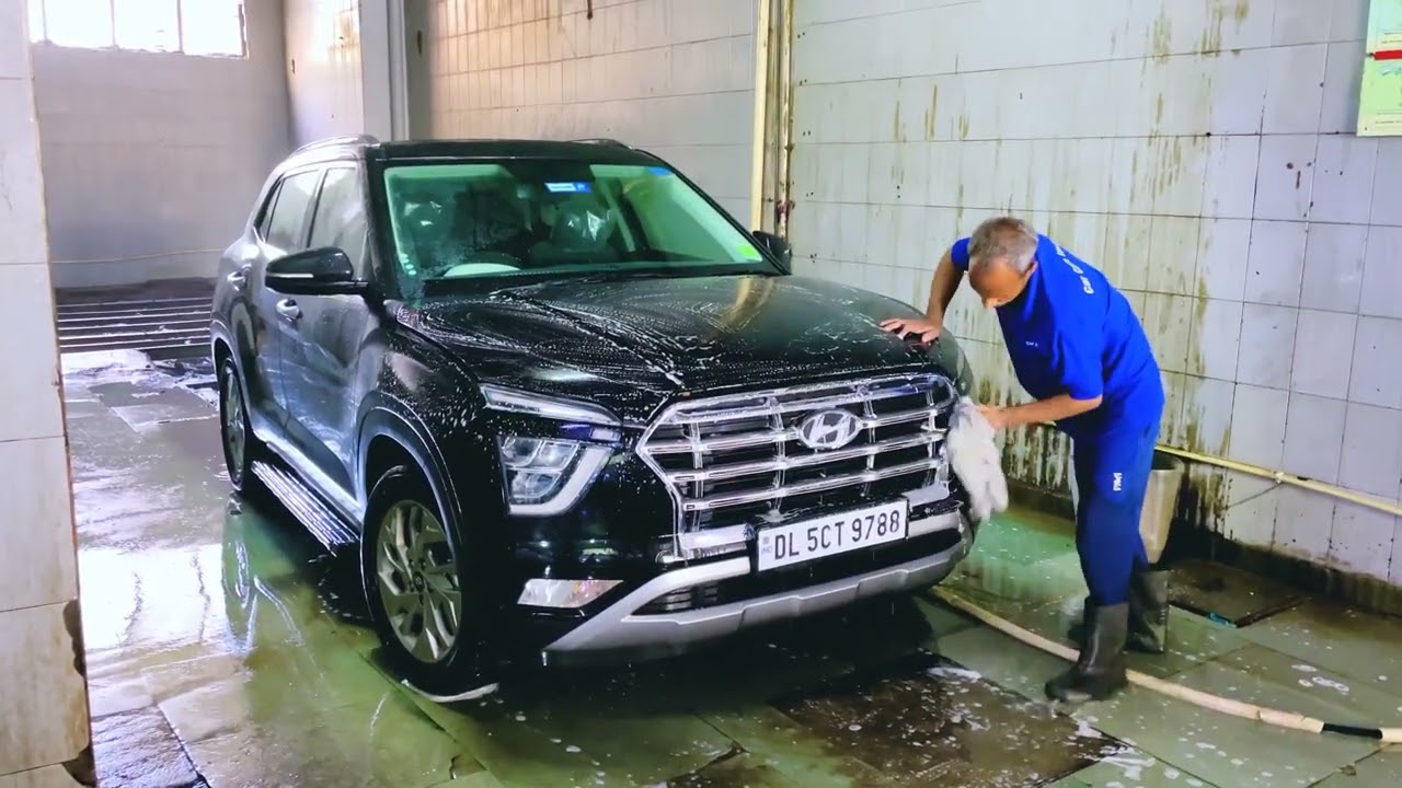 Creta first service at Himgiri Hyundai Dilshad garden delhi