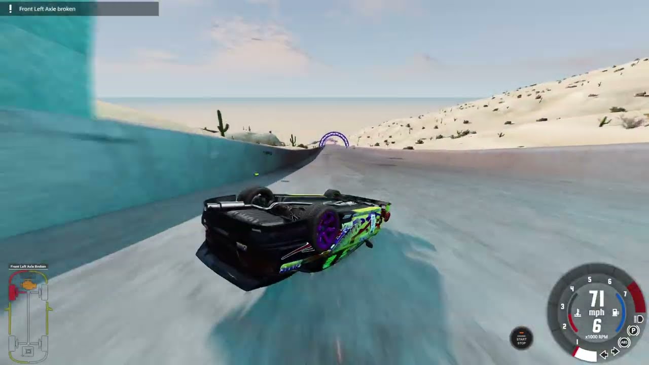 741 - BX-Series Downhill Mayhem Easy - BeamNG