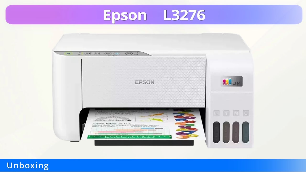 Epson L3276 unbox
