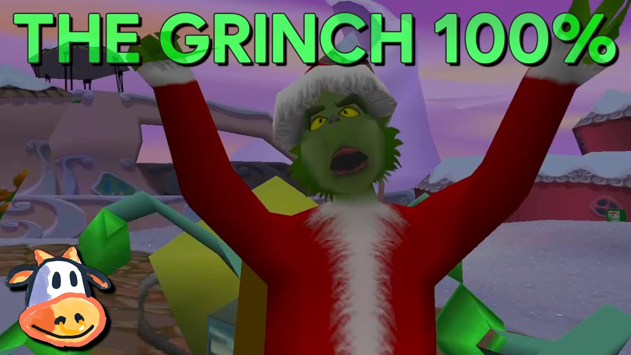 THE GRINCH - 100% Playthrough (Dreamcast)