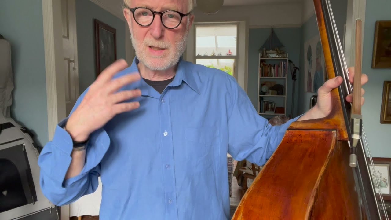 Brilliant and comfortable bass playing by Peter Buckoke