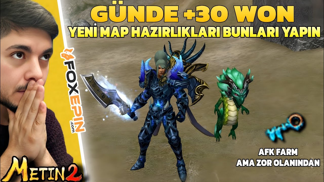GÜNDE 30W 😱 BIRAKAN AFK FARM ALANI | ALASTOR YOLU | Metin2 TR Ruby#387 #metin2