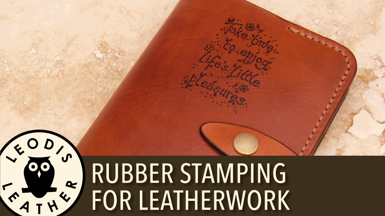 Quick Tip: Using Rubber Stamps With Leatherwork