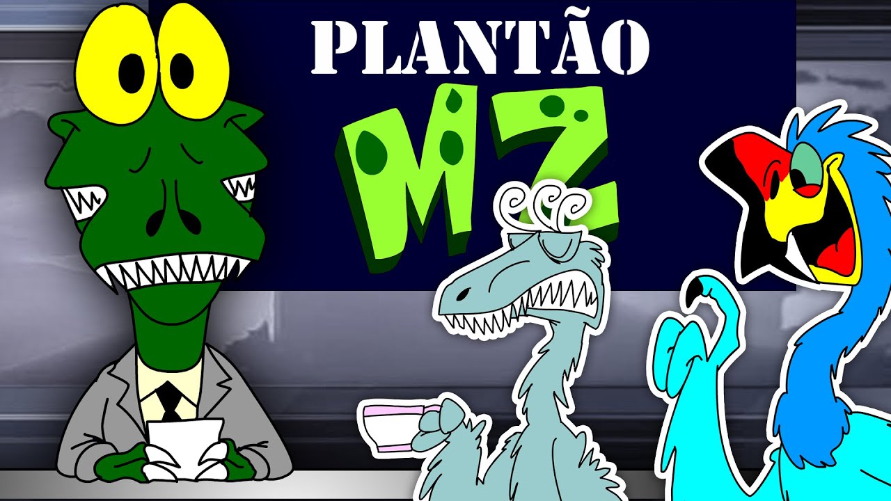 EMBRIÃO DE DINO NO OVO E UBIRAJARA DO MZ NO FANTÁSTICO!! - PLANTÃO MZ (Mesozoico Zoado)