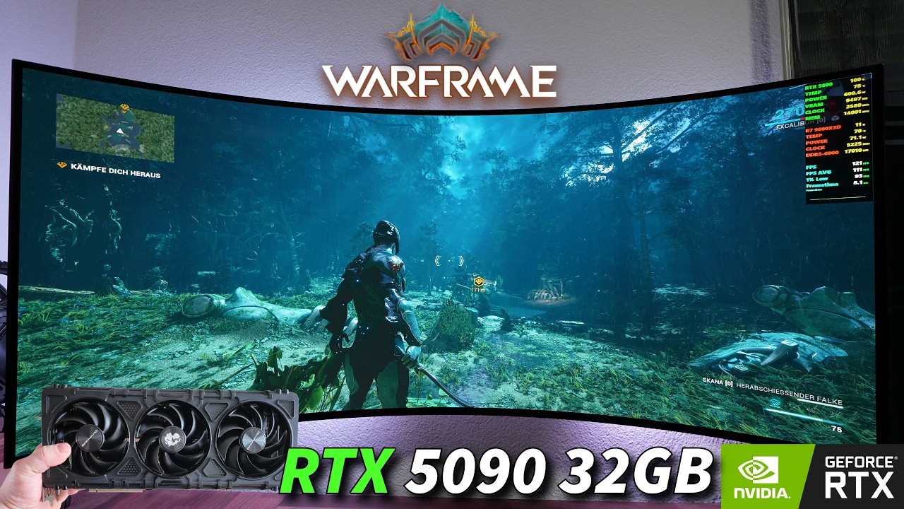 Warframe - RTX 5090 32GB - Ryzen 7 9800X3D | LG UltraGear 45