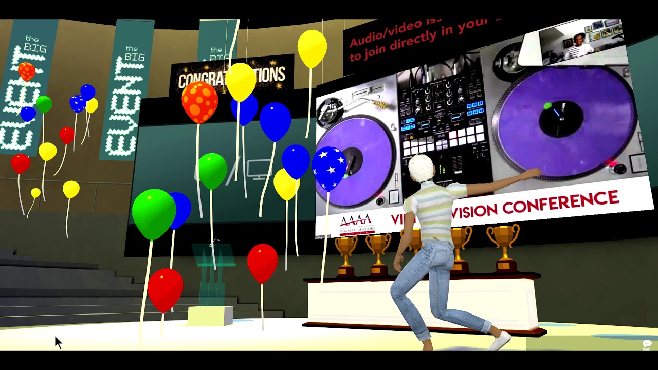 Virtual DJ Dance Party (Teaser) | MootUp 3D Virtual Event Platform