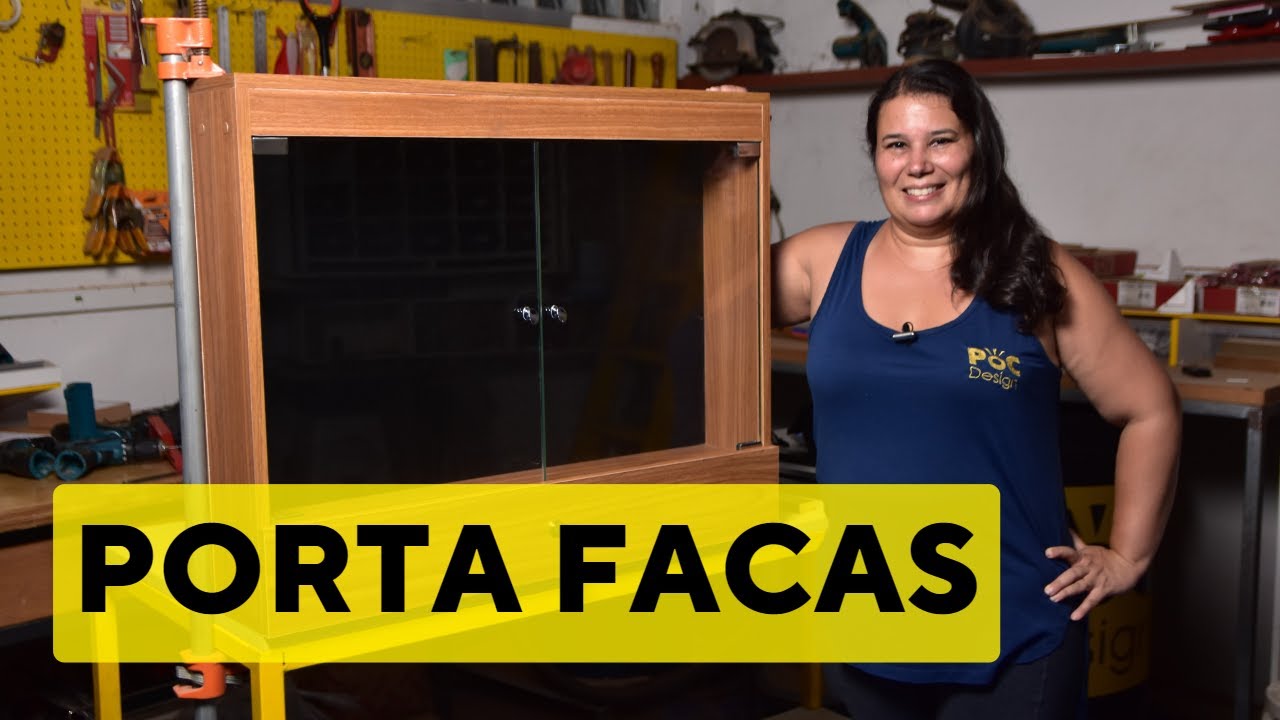 PORTA FACAS - EXPOSITOR DE FACAS