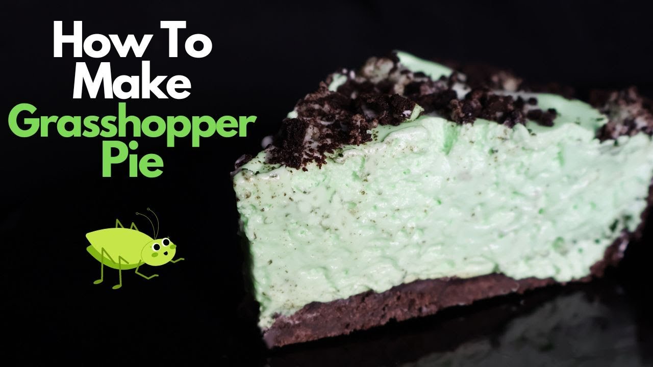 Only 6 Ingredients and no Baking ~ Grasshopper Pie Recipe