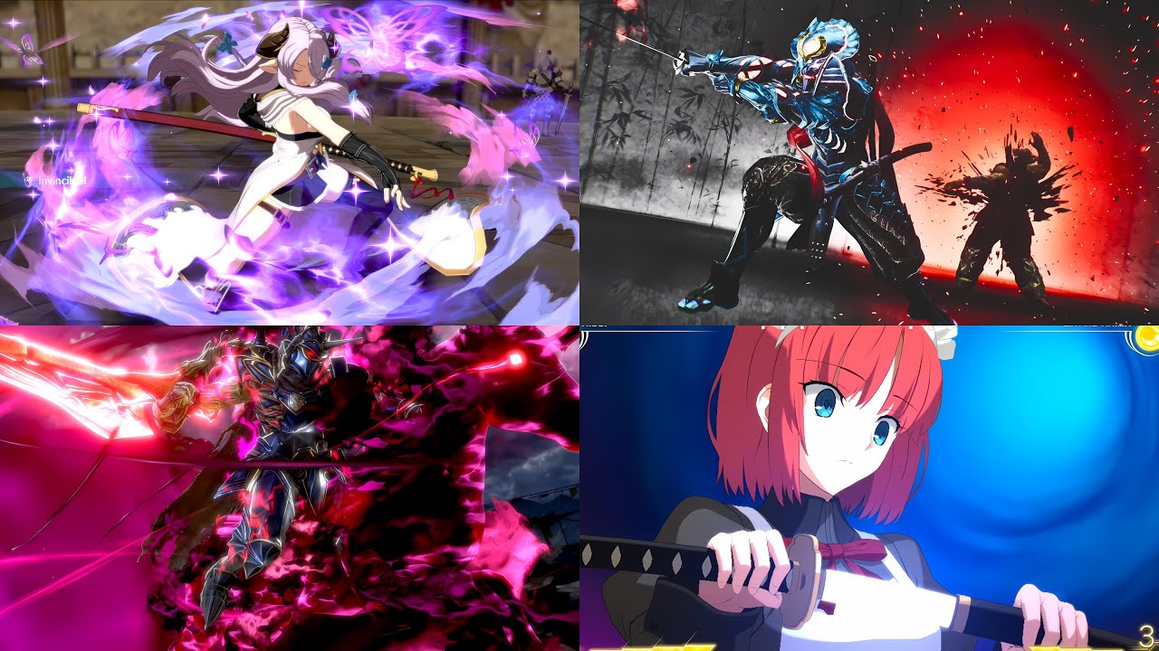 Sword Super Moves in Fighting Games Compilation