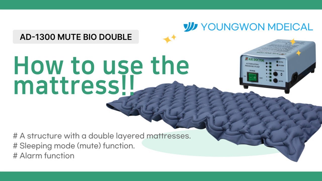 A Bedsores Prevention mattress AD-1300 MUTE BIO DOUBLE