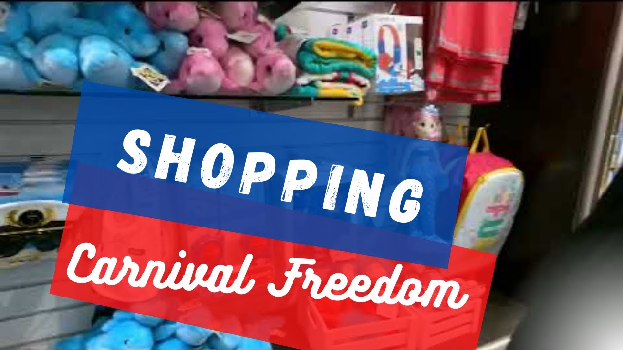 Carnival cruise shopping onboard, CHOOSE FUN