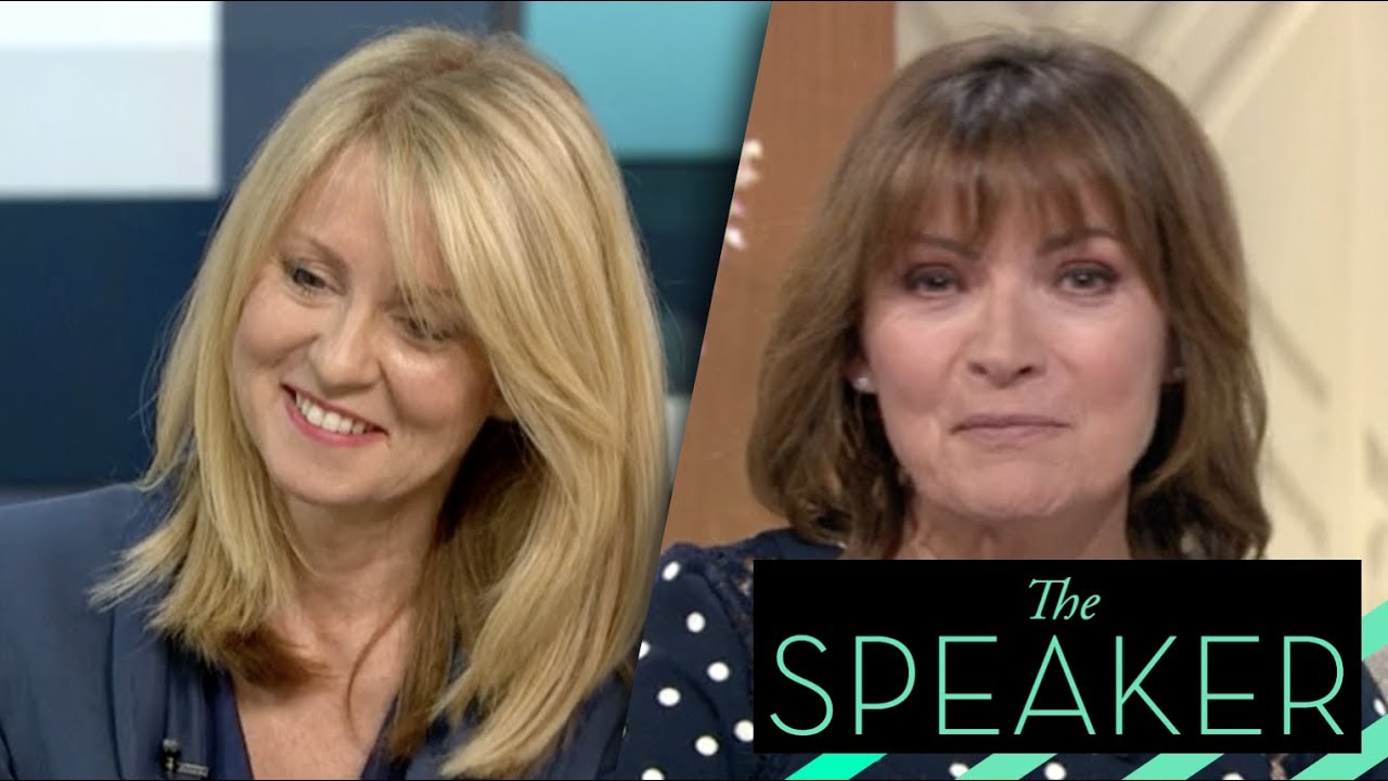 Esther McVey receives a frosty reception from former GMB colleague Lorraine Kelly | The Speaker