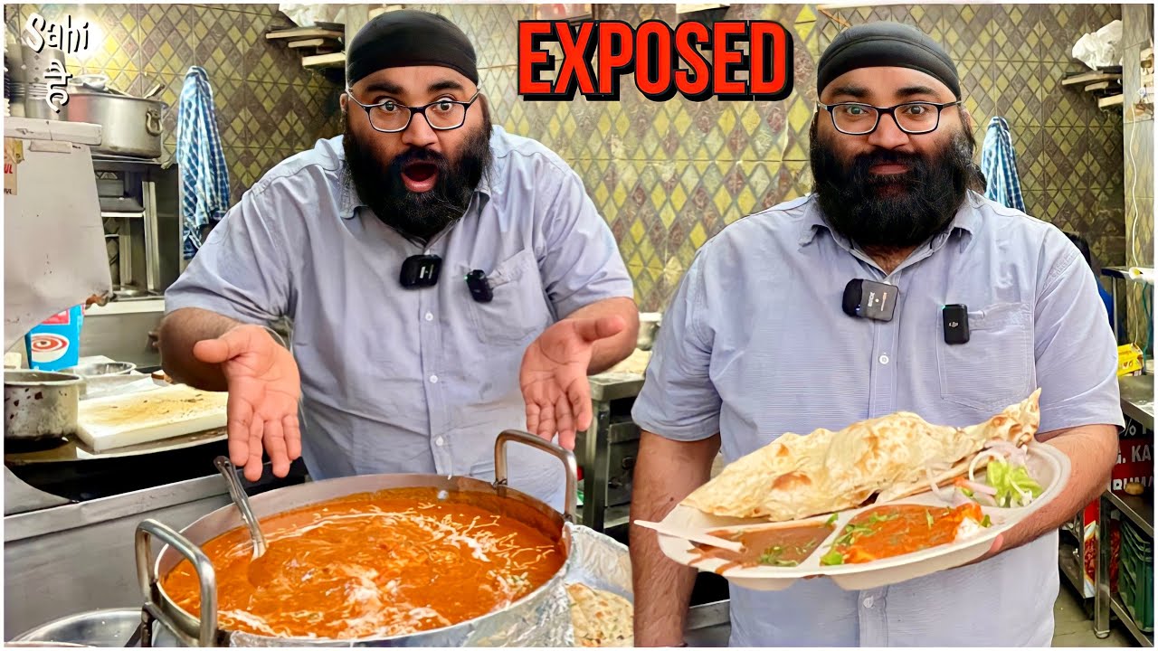 Sardarji ki Unlimited Food LOTTERY in Rs 169 | Delhi Street Food India