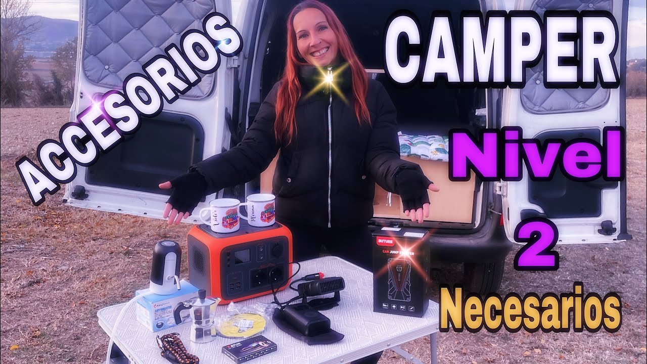 💥ACCESORIOS CAMPER NIVEL 2💥NO BASICOS PERO SI NECESARIOS👌KangooCamper🎥Capitulo 11