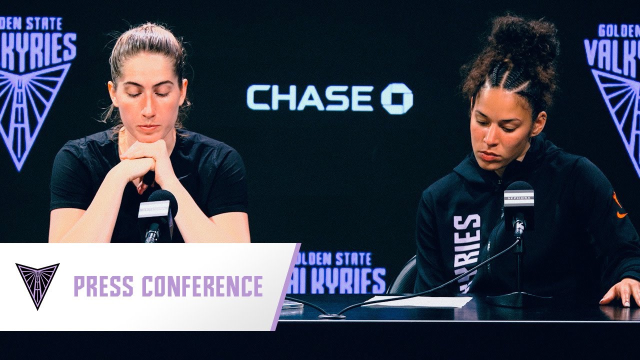 Kate Martin and Veronica Burton Postgame Press Conference | June 1, 2025 vs. Minnesota Lynx