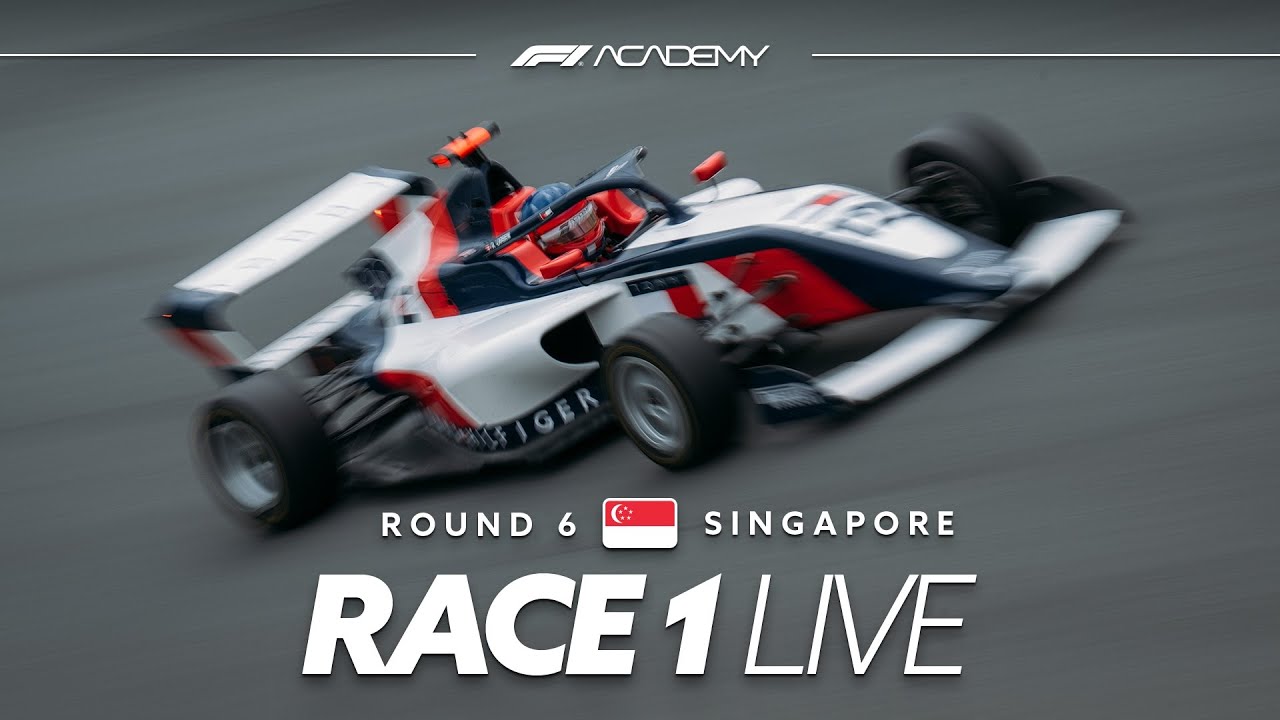 LIVE: Race 1 | Singapore 2025 | F1 Academy