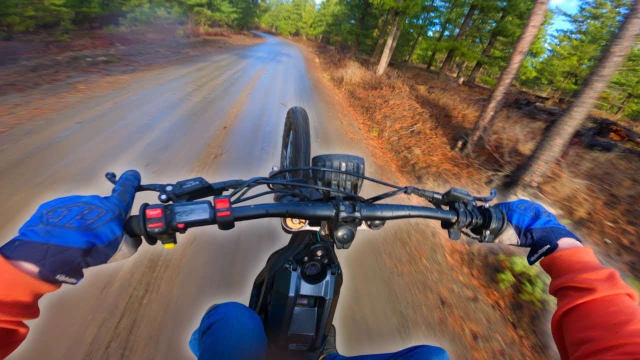 Solo Trail Ride On SURRON