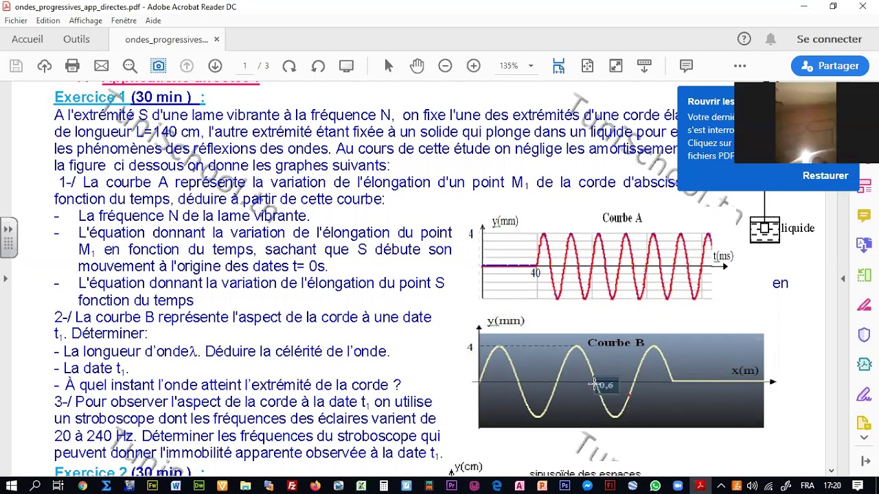 correction ondes progressives