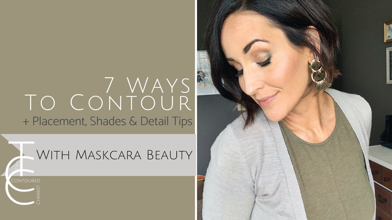 Seven Ways to Contour using Seint (formerly Maskcara Beauty) | Placement, Shades and Tips