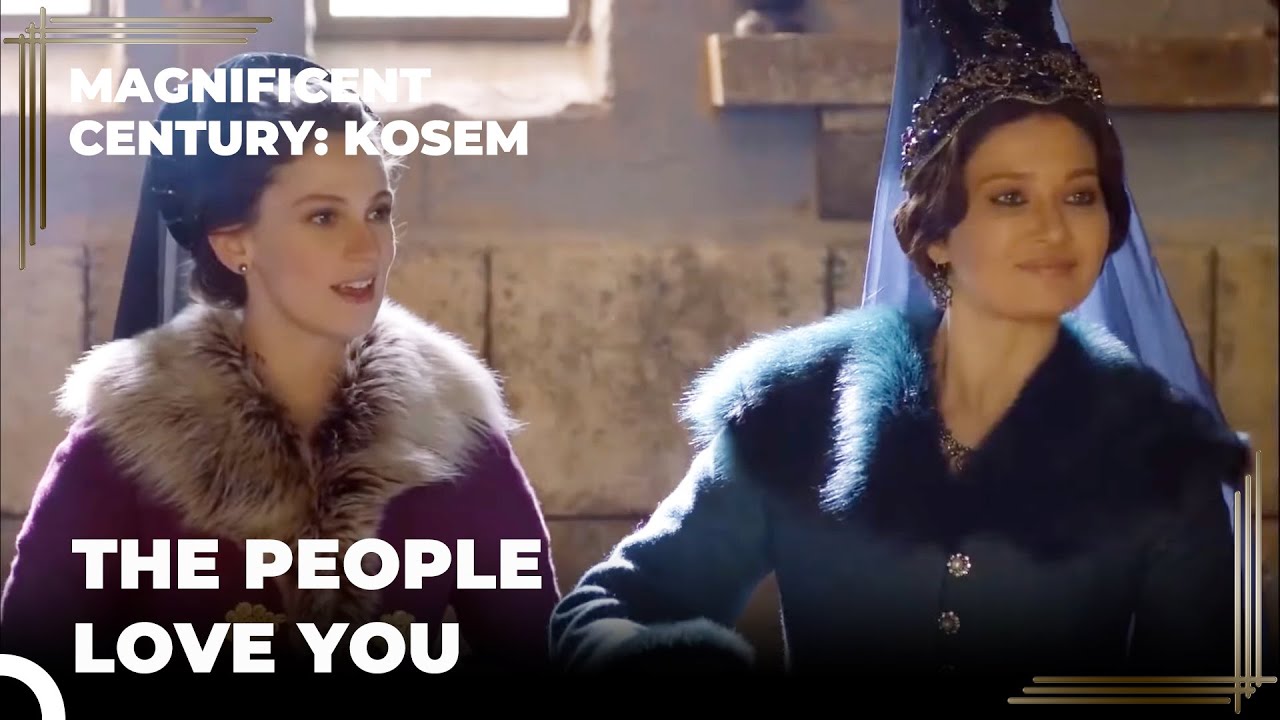 Kosem And Farya Help The People | Magnificent Century: Kosem