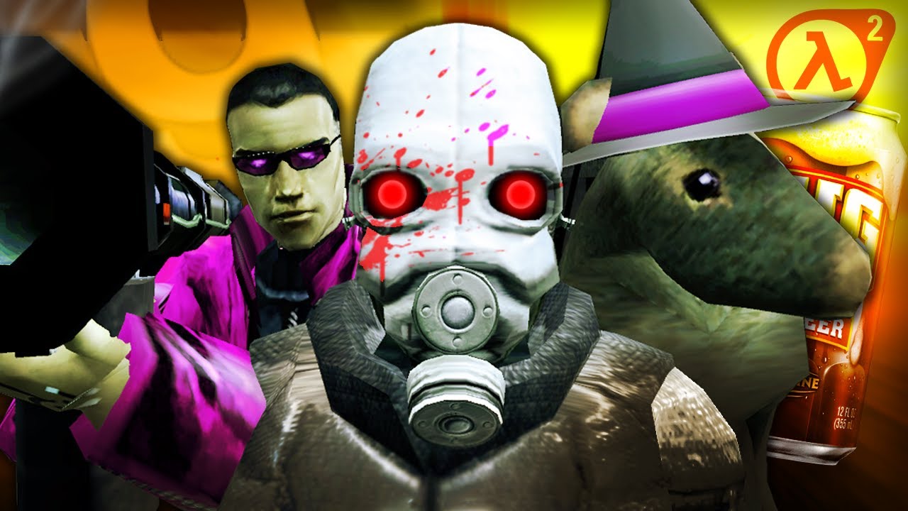 BREAKING HALF-LIFE 2 with CO-OP MODS - Garry's Mod Moments (Lambda Co-Op) w/ Jakey