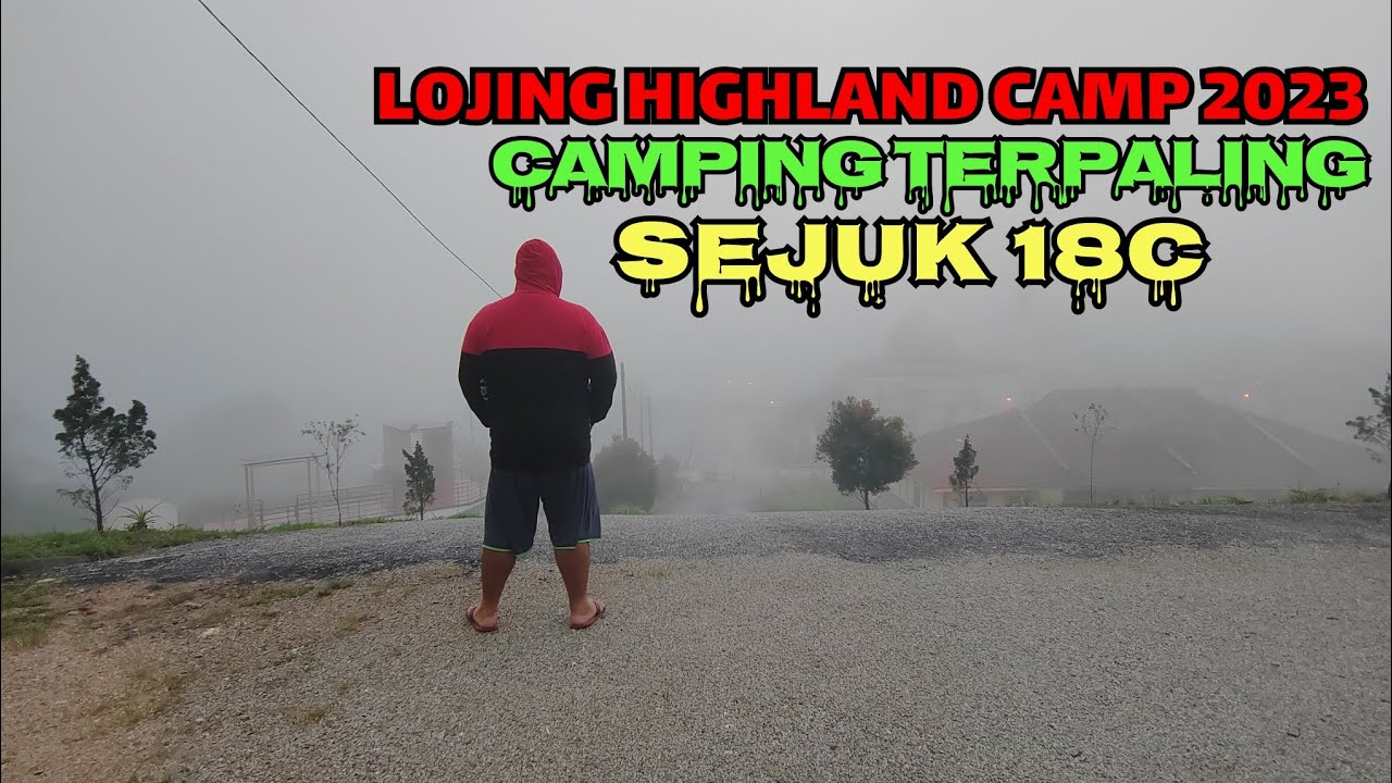 camping honeymoon dengan bini (Lojing highland campsite 30 okt 2023)
