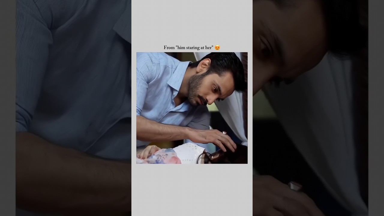 "Tere bin drama "💘 yumna zaidi and wahaj ali romantic seen 