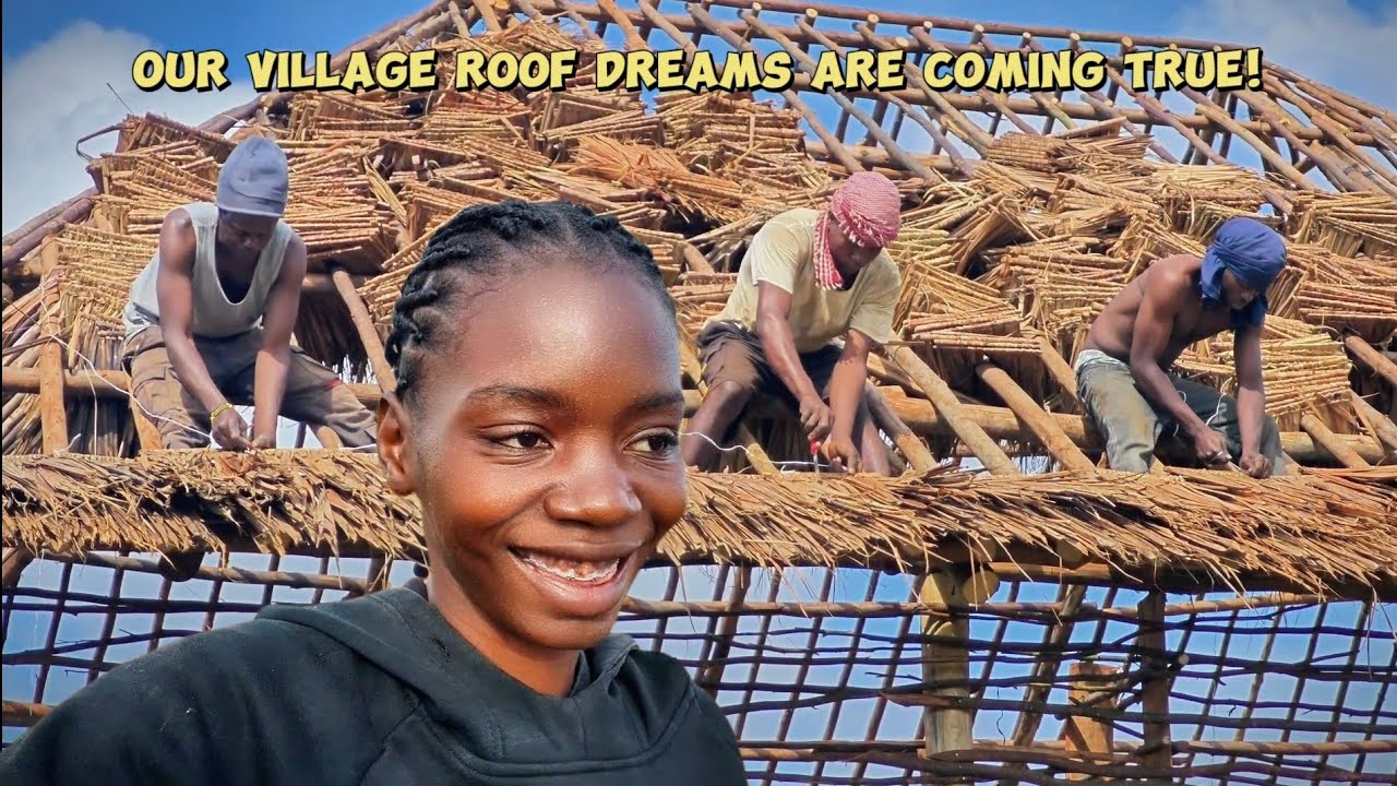 From Dreams to Reality: Our Makuti Roof Is More Beautiful Than We Imagined!