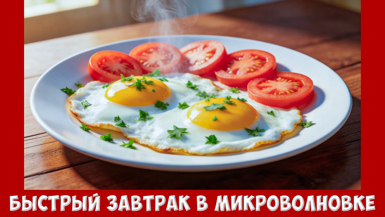 Быстрый завтрак в микроволновке