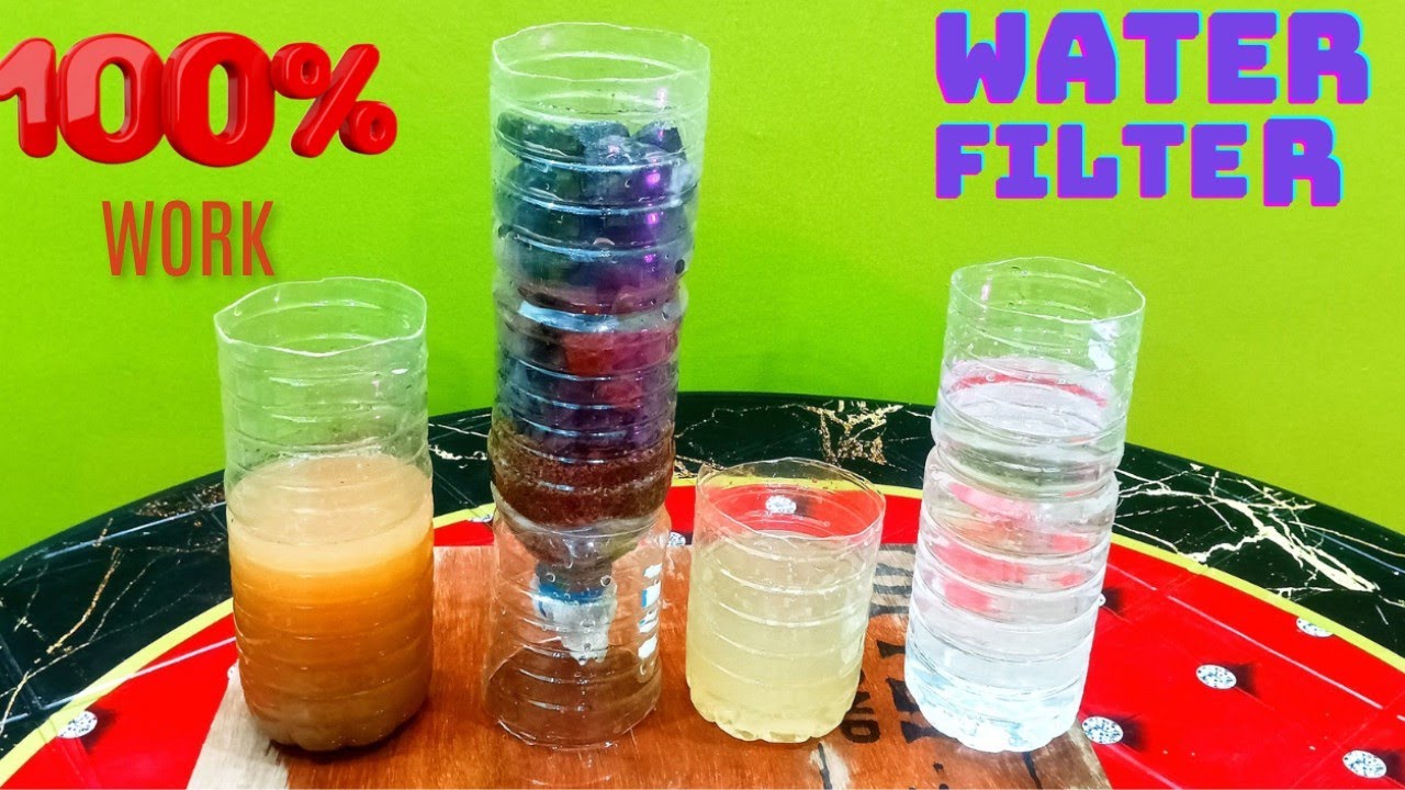 How to make water Bottle Filter at Home. #mrbihar
