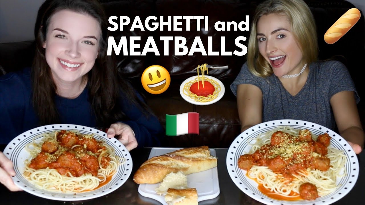 SPAGHETTI & MEATBALLS MUKBANG! Weird/Crazy Jobs We've Had