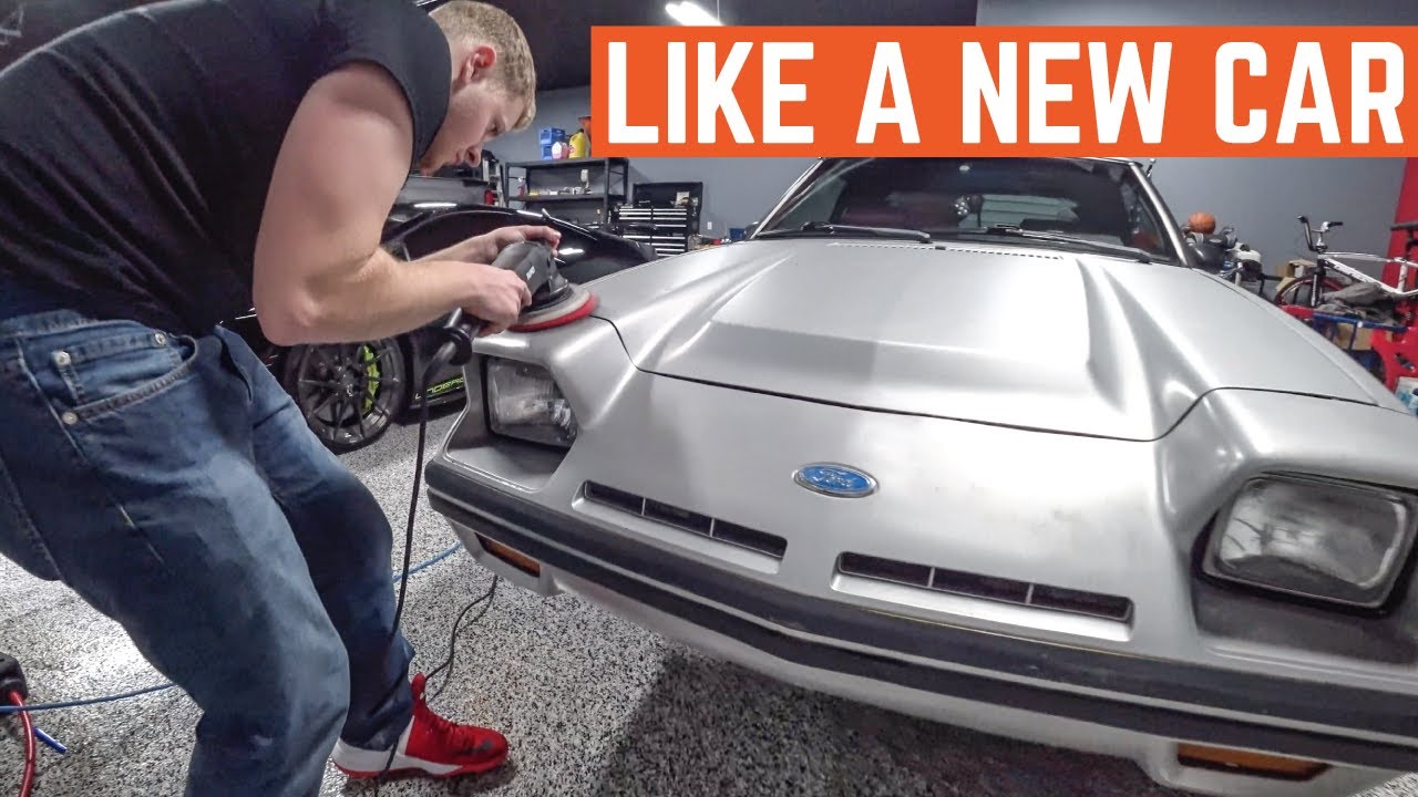 DETAILING And PAINT CORRECTING My WEIRD Ford Coupe The Ford EXP