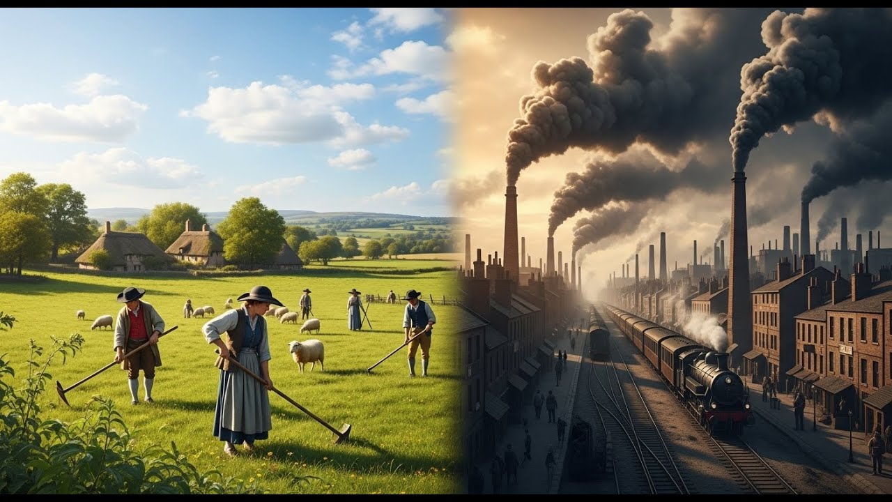 Die Industrielle Revolution im 18. Jahrhundert – Wie Maschinen die Welt für immer veränderten