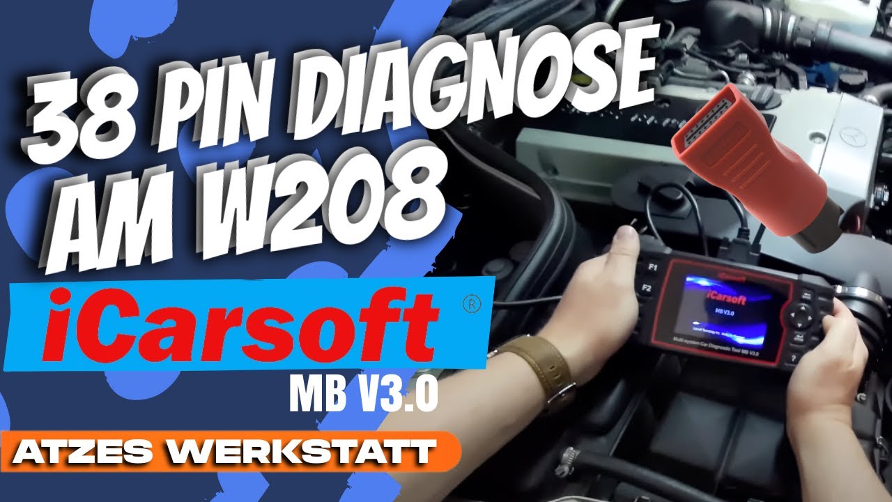 Diagnosesoftware iCarsoft MB 3.0 ODER Star Diagnose für MERCEDES W203 / W208 / A208 / W210