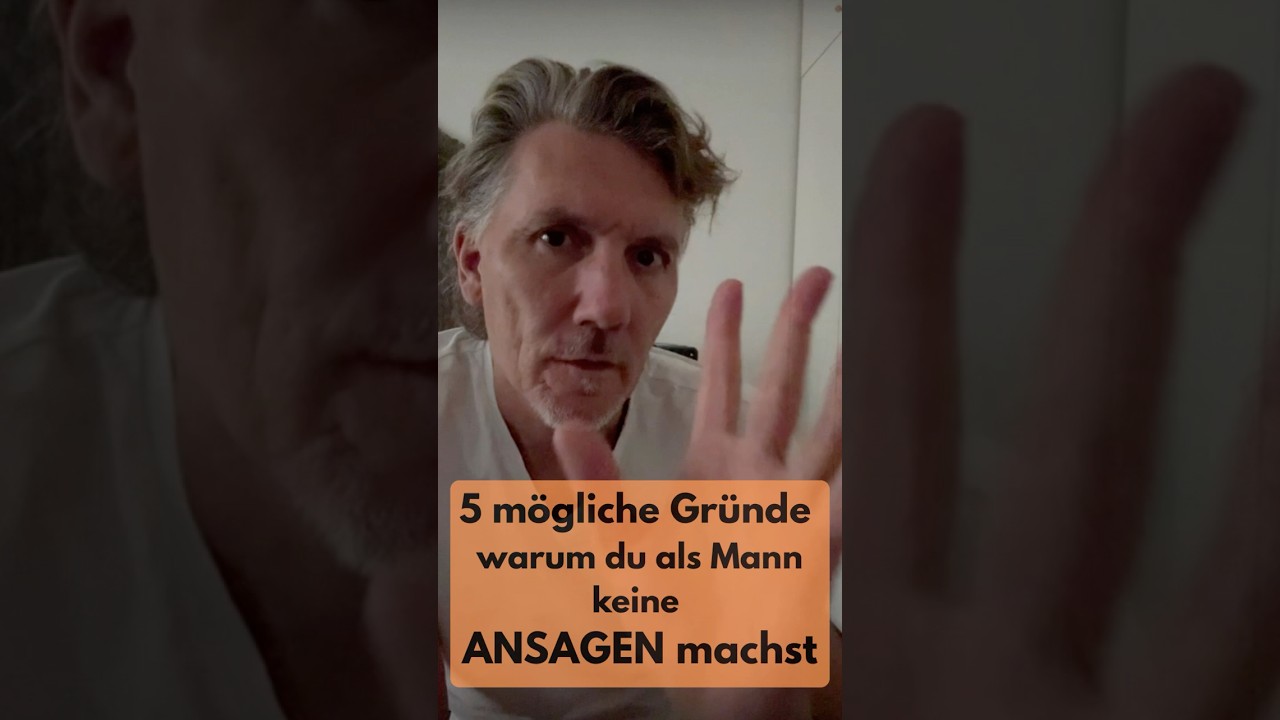 5 m&ouml;gliche Gr&uuml;nde warum du als Mann keine klaren Ansagen machst!