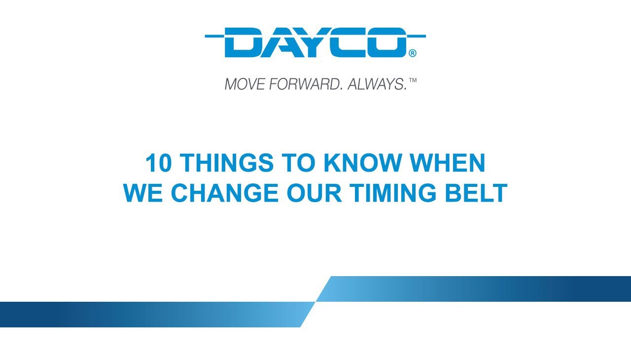 DAYCO Timing Belt - EN