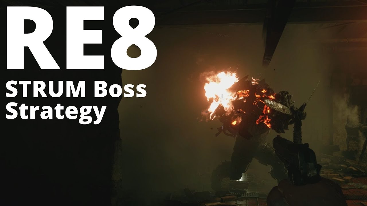How to Kill Sturm Boss Quick Strategy Guide (Propeller Boss) - Resident Evil 8 Village