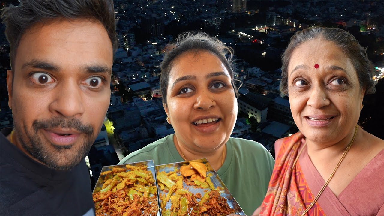 ghar ki sabse safe jagah dundh li aur bhajiya party ki fir surat city mein blackout ho gaya !