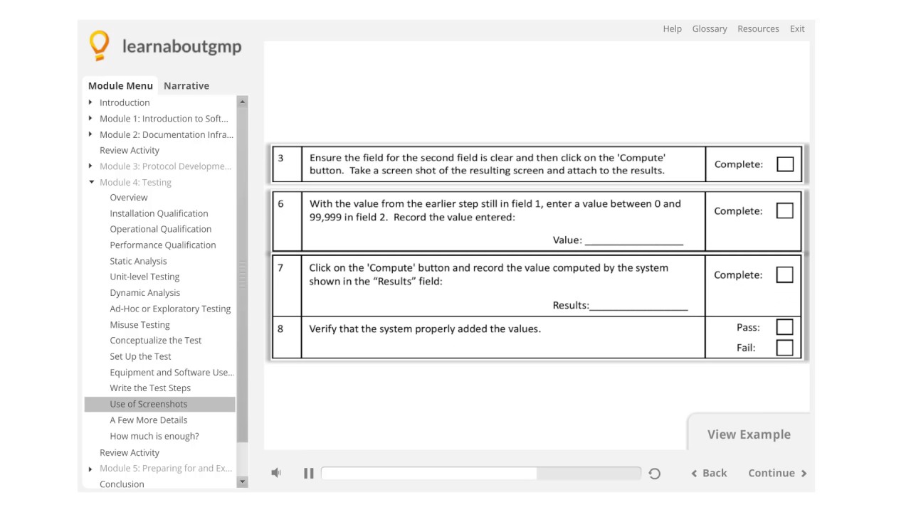 Screenshot Management When Executing Software Validation Protocols