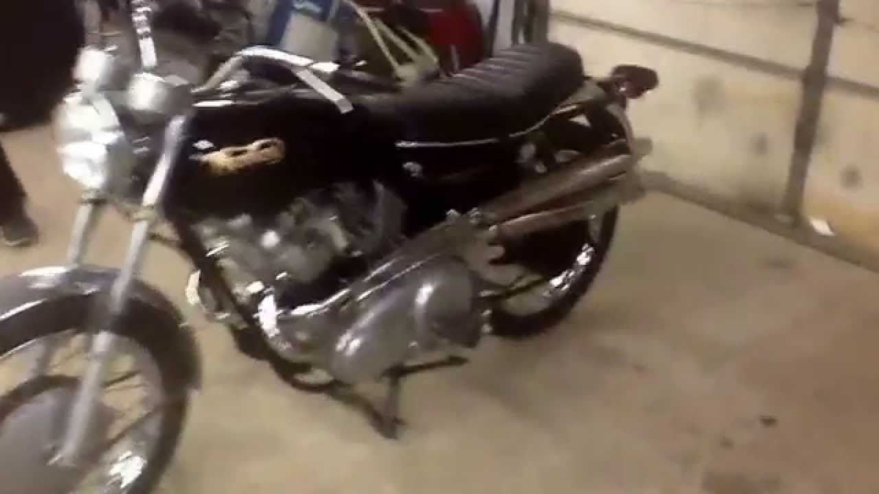 Zap cycle 1969 Norton Commando  S model 750 cold start