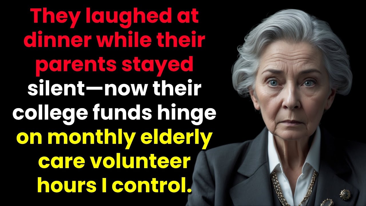 When My Grandchildren Mocked My 'Old Person Smell'—I Changed Their Trust Fund Terms That Evening