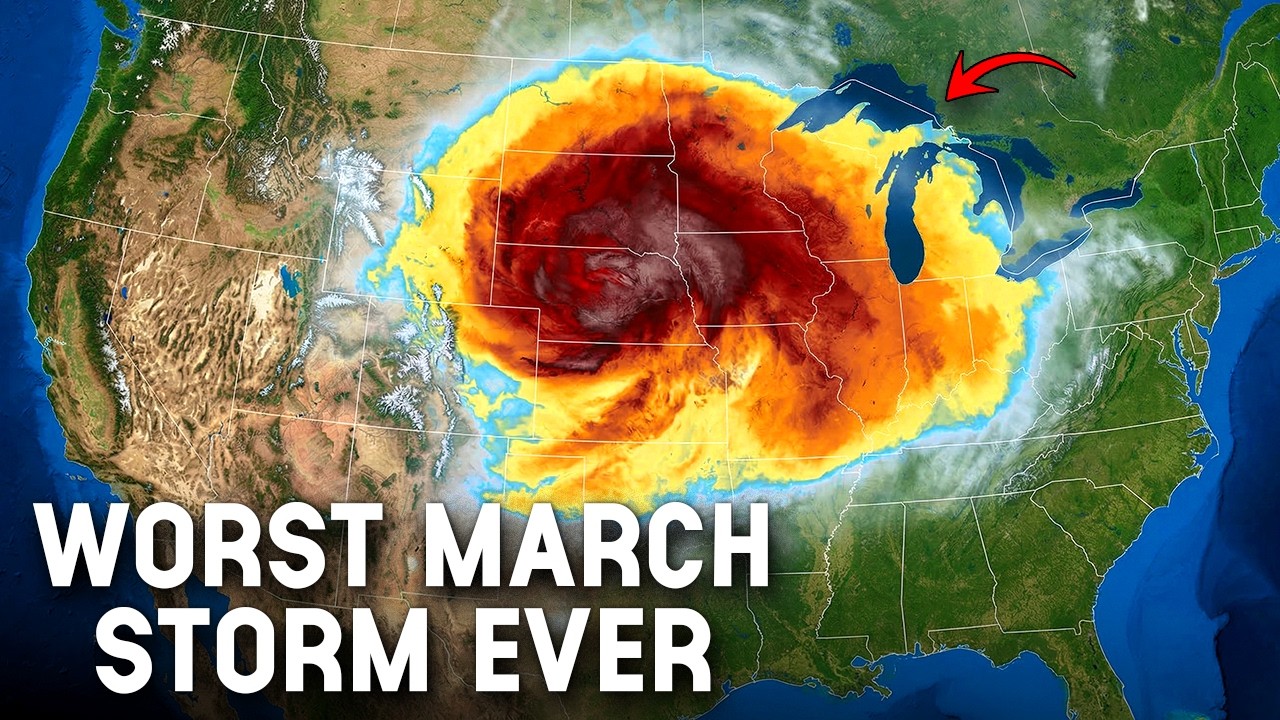 This Mid-March Blizzard Just Got Upgraded, Now Sweeping the Upper Midwest With No Signs of Stopping