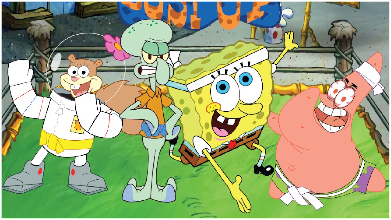 SpongeBob SquarePants: Bikini Bottom Bust Up || SpongeBob Games