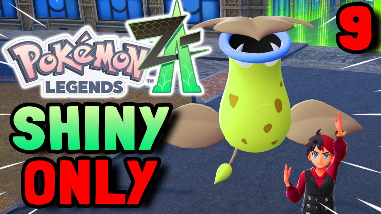 Pokemon Legends ZA SHINY ONLY RUN | LIVE 9 POST GAME